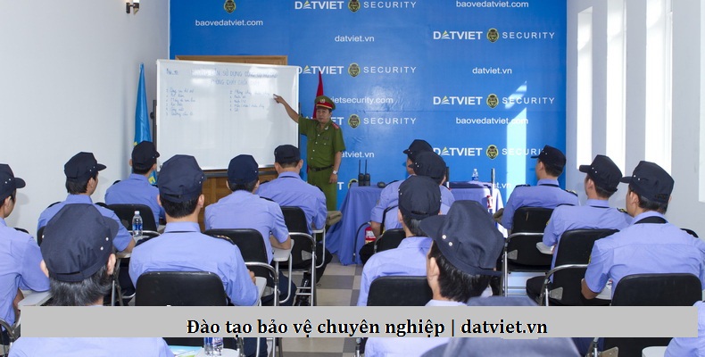 tự đào tạo nhân viên bảo vệ