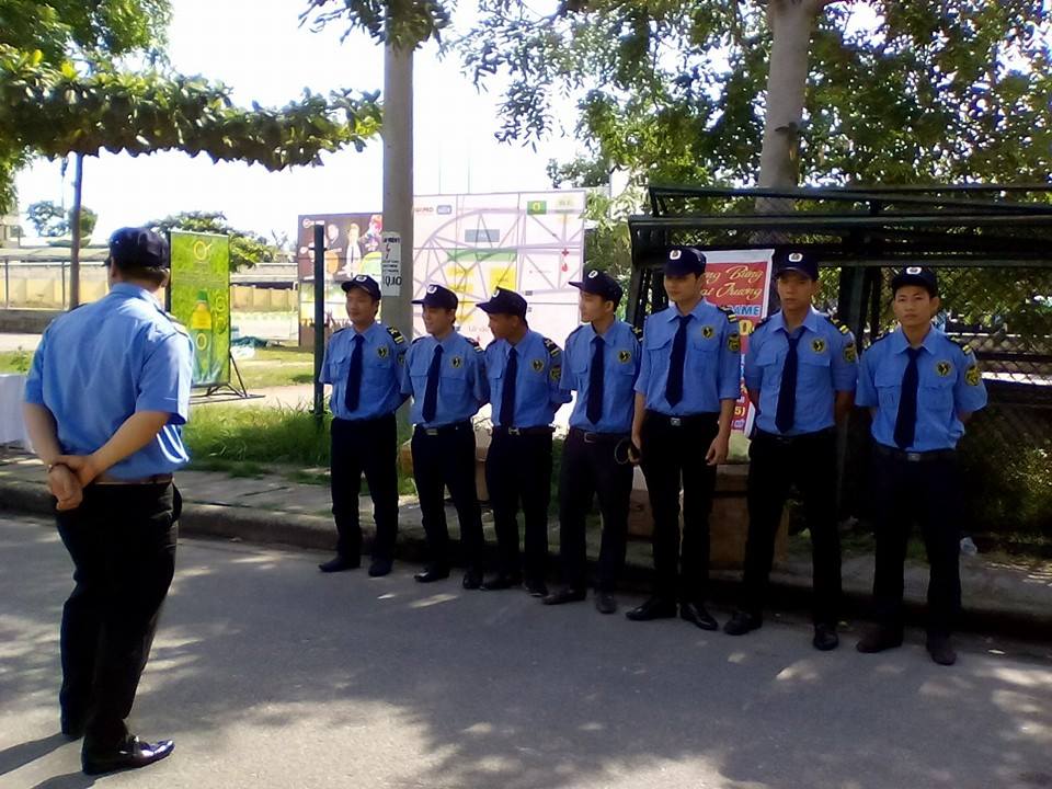 Các loại hình dịch vụ bảo vệ tại Long An của Đất Việt
